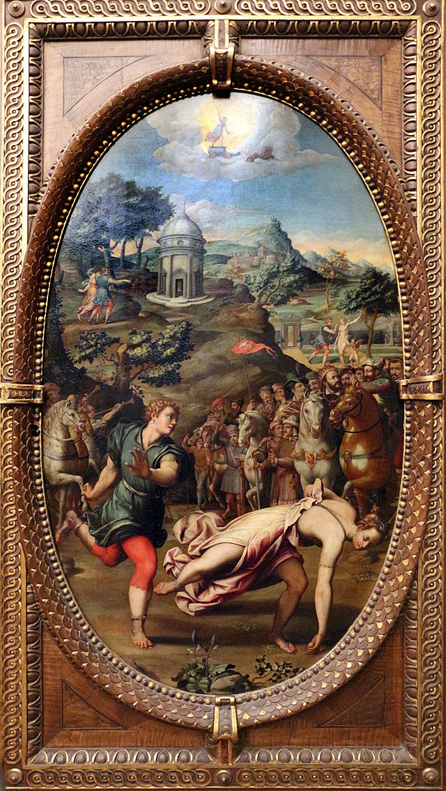 Atalanta e Ippomene di Sebastiano Marsili - foto di Sailko