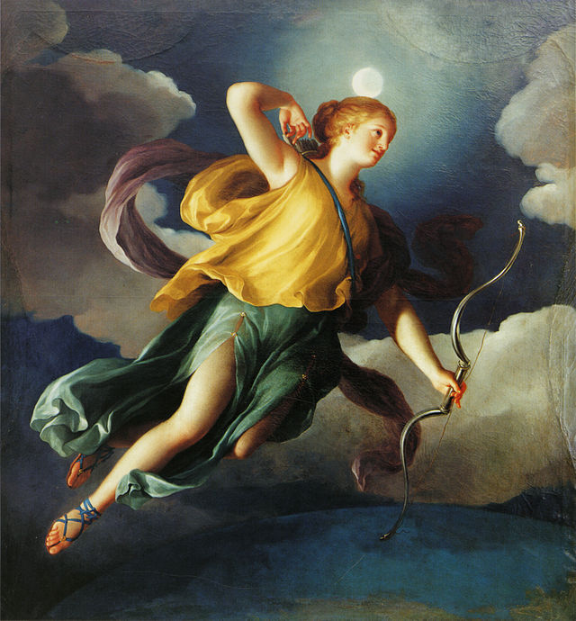 Diana come personificazione della notte di Anton Raphael Mengs