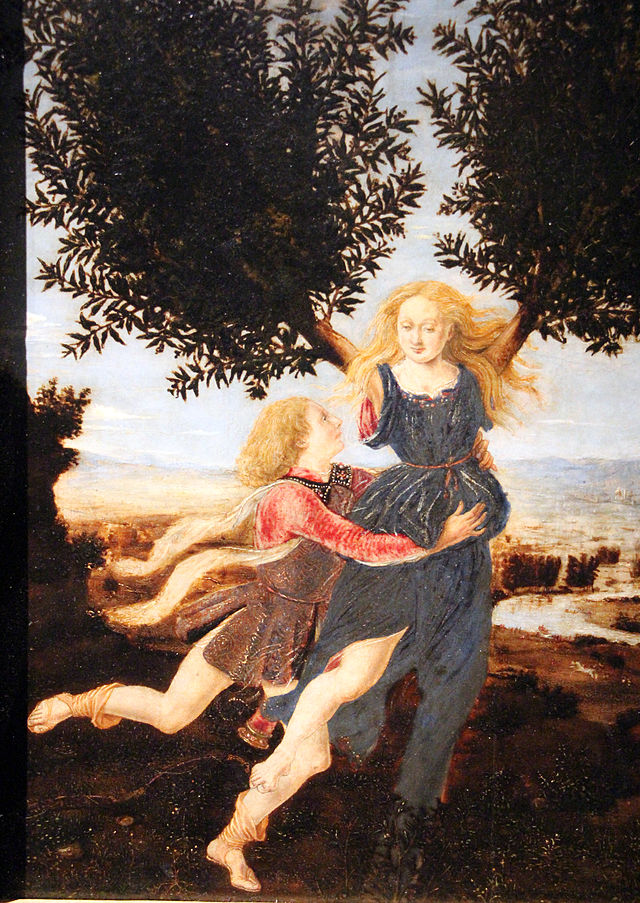 Apollo e Dafne di Piero del Pollaiuolo