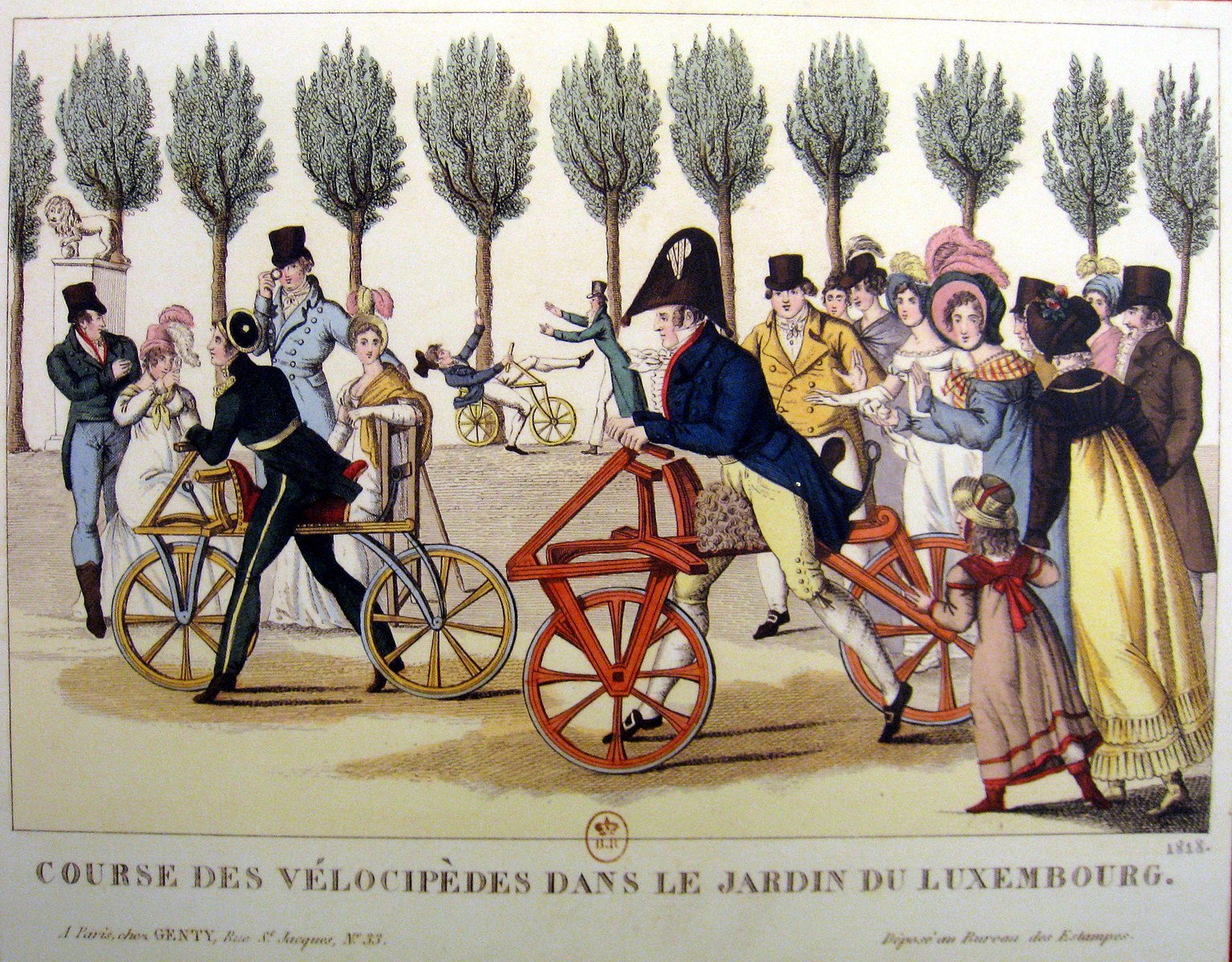 il Velocipede, l'inizio della storia della bicicletta